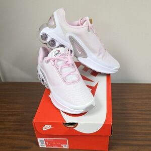 Nike Air Max DN BG Pink Foam/Summit White SZ Women's 8.5/Youth 7 IB4434 663 NEW
